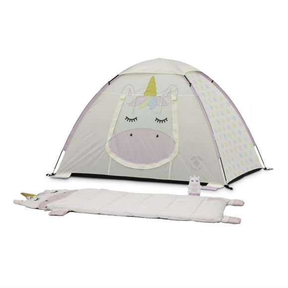 Camper Other - Outdoor Gear Sparkle the Unicorn Kid's Camping Combo Tent, Sleeping Bag & Latern